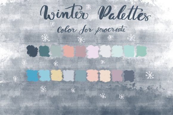 Capturing Frosty Elegance: The Winter Palettes Colors
