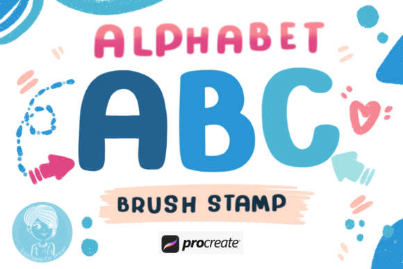 Mastering Procreate: The Alphabet Brush Stamp Workflow