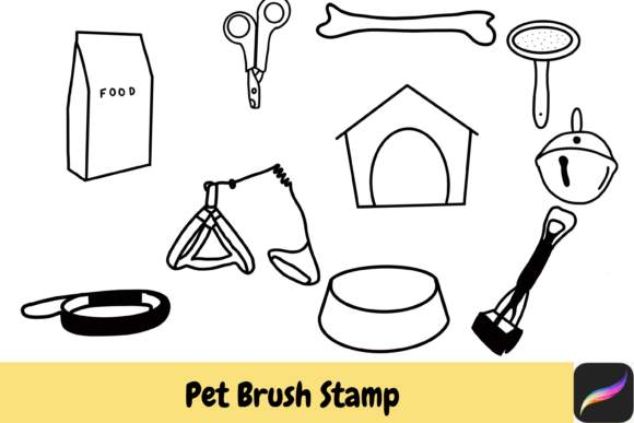 Pet Procreate Brush Stamps IPAD: Your New Favorite Design Asset