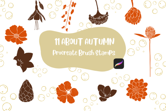 Procreate Brush Stamp About Autumn: Effortless Seasonal Design