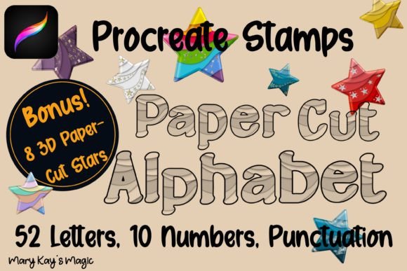 Procreate Paper Cut Alphabet: A Fresh Take on Digital Design