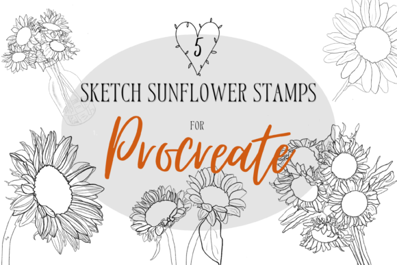 Sunflower Sketch Stamps Procreate X 5: A Designer's Guide