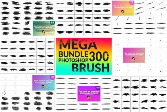 Transform Your Art with the Ultimate Watercolor Brush Bundle